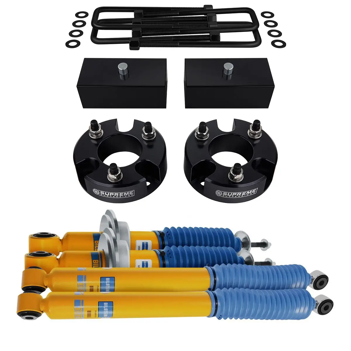 2005-2019 Nissan Frontier Full Suspension Lift Kit & Bilstein Shocks 2Wd 4Wd 1