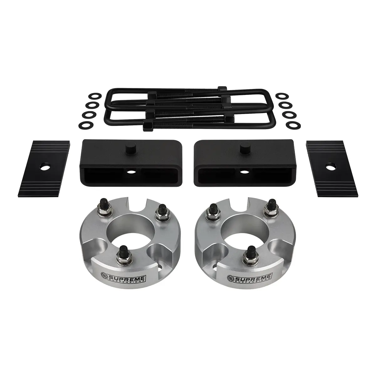 2005-2023 Nissan Frontier Full Suspension Lift Kit / Shims 4X2 4X4 Silver 2