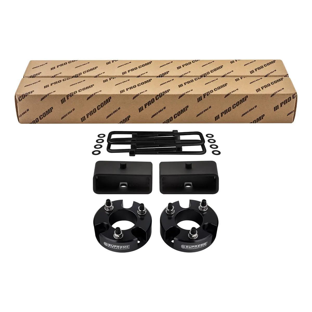 2005-2019 Nissan Frontier (Soa) Full Suspension Lift Kit With Rear Pro Comp Pro-X Shocks 2Wd 4Wd 1