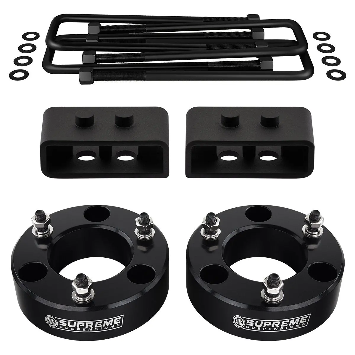 2009-2022 Ford F-150 Full Suspension Lift Kit 4Wd - Black 1