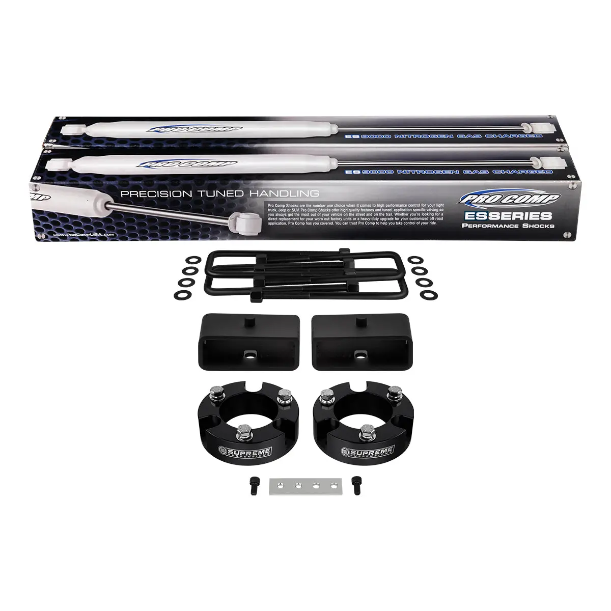 1999-2006 Toyota Tundra Full Suspension Lift Kit With Rear Pro Comp Es9000 Shocks 2Wd 4Wd 1