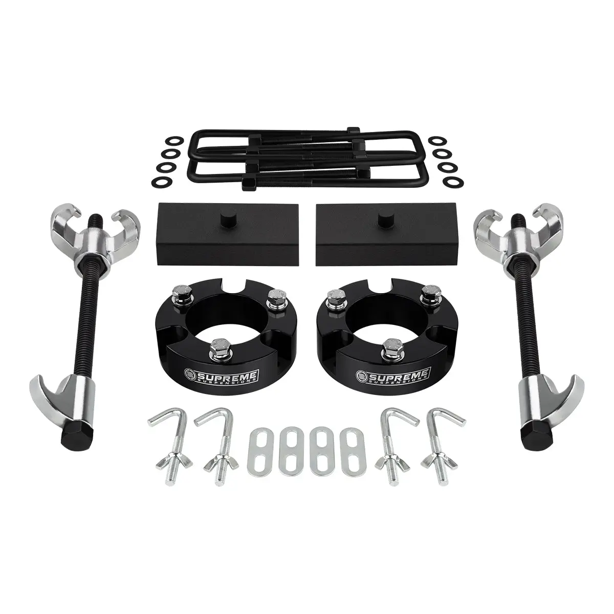 2005-2023 Toyota Tacoma Full Suspension Lift Kit 2Wd 4Wd | New Hd Steel Blocks + Compressor Tool 1