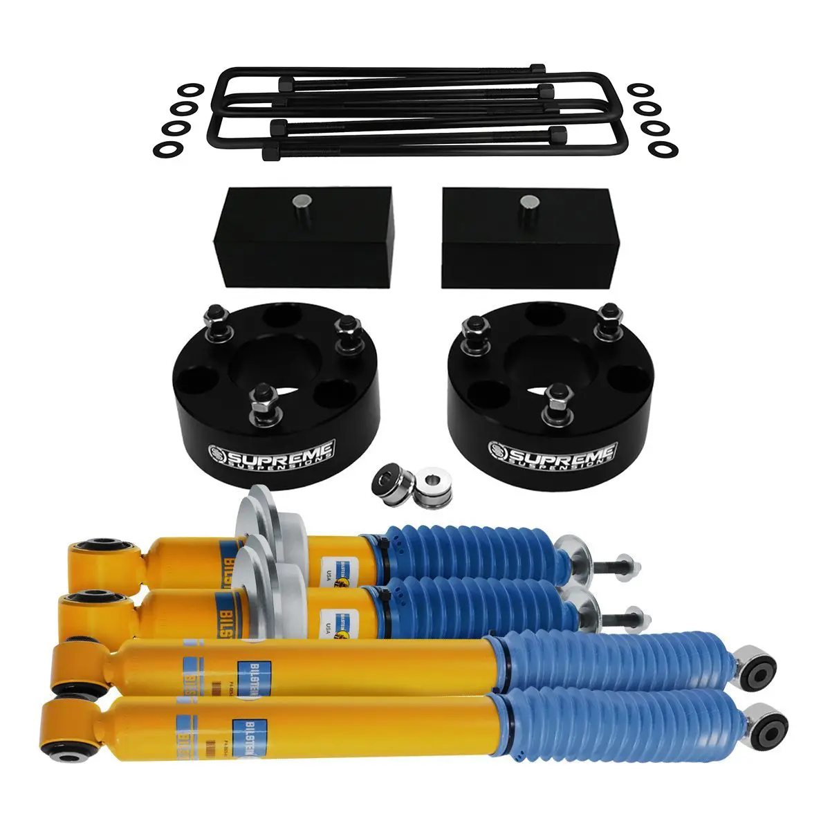 2004-2015 Nissan Titan Full Suspension Lift Kit + Bilstein Shocks 2Wd 1