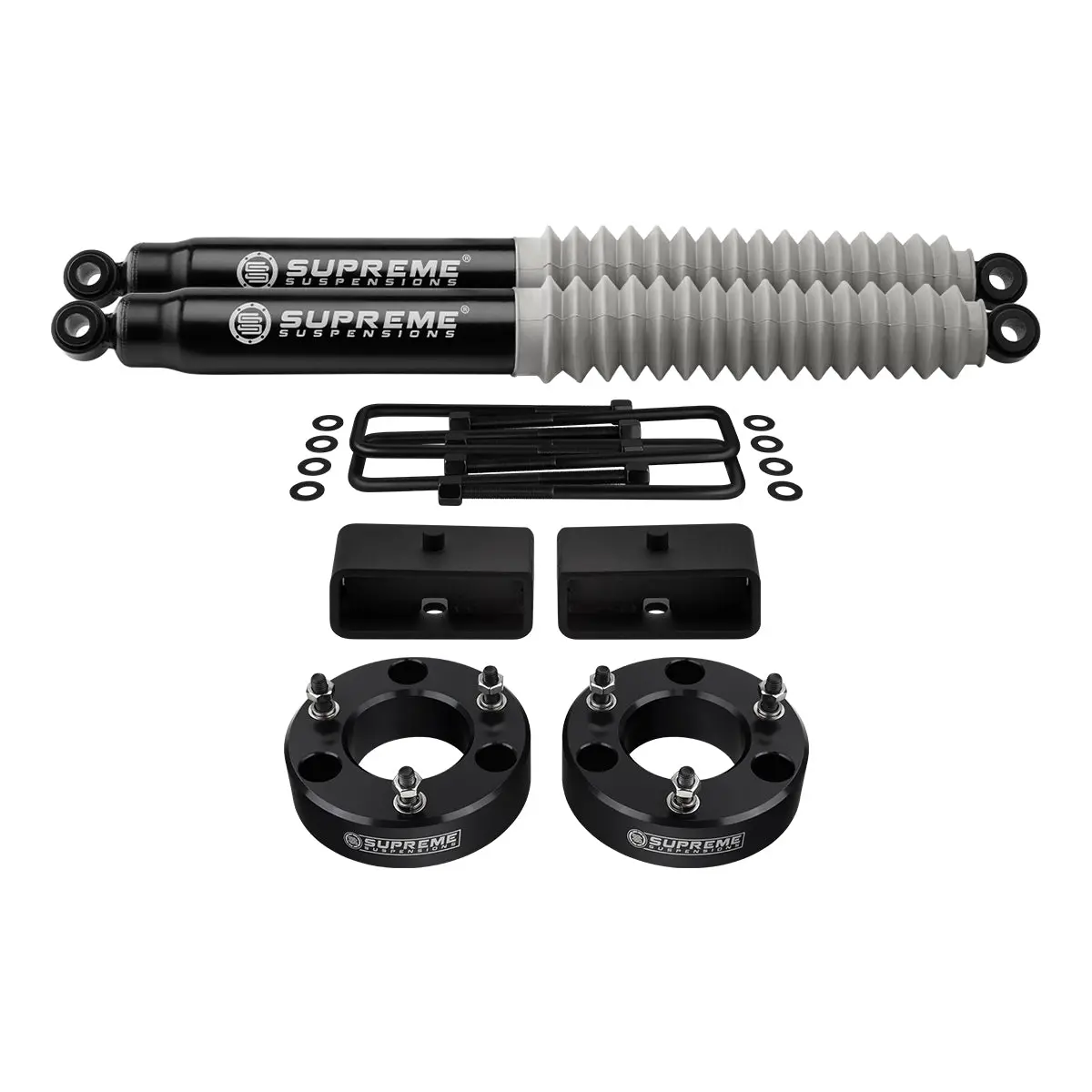 2004-2015 Nissan Titan Full Suspension Lift Kit With Rear Max Performance Shocks 2Wd 4Wd 1