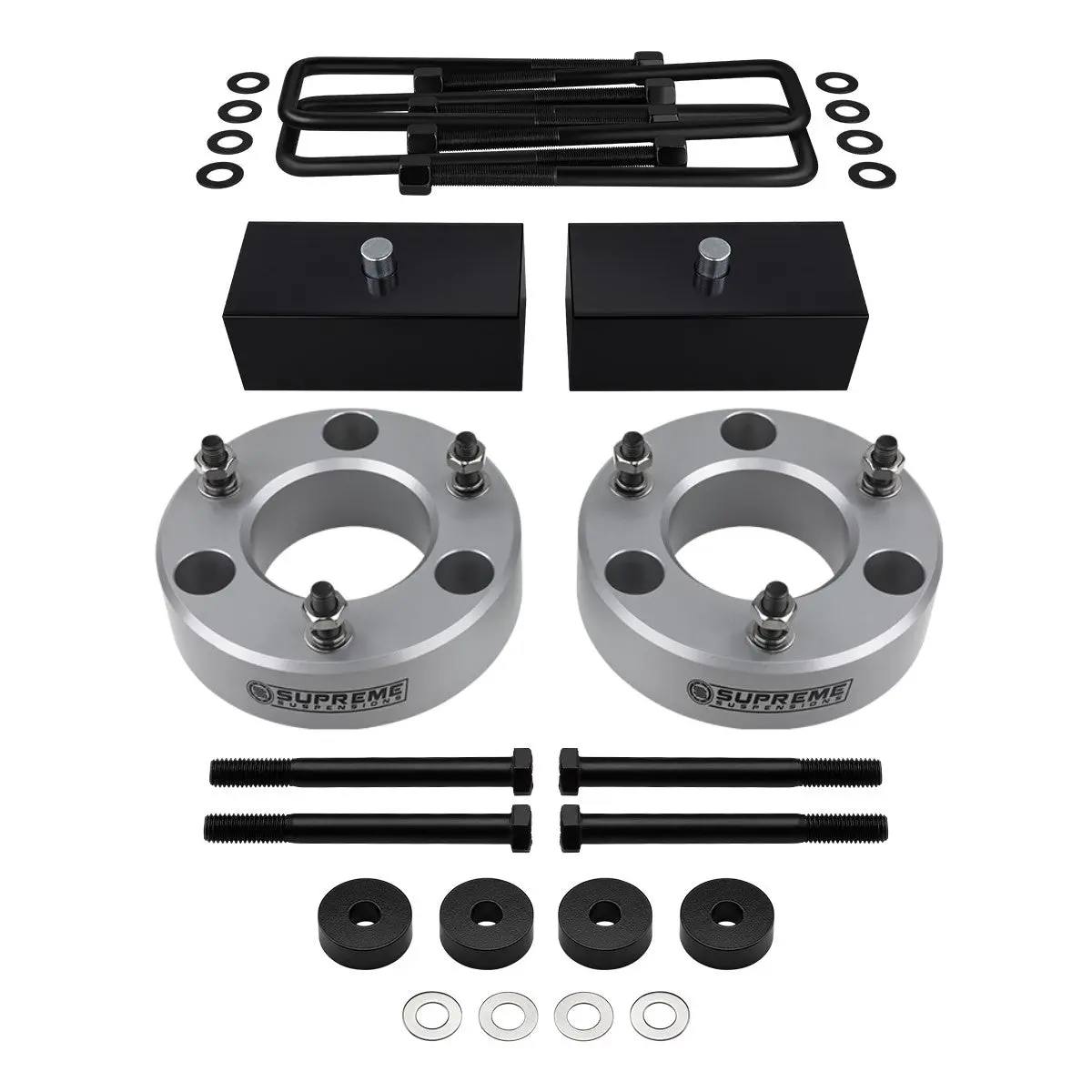 2007-2018 Gmc Sierra 1500 4Wd Full Suspension Lift Kit With Differential Drop Spacers 8