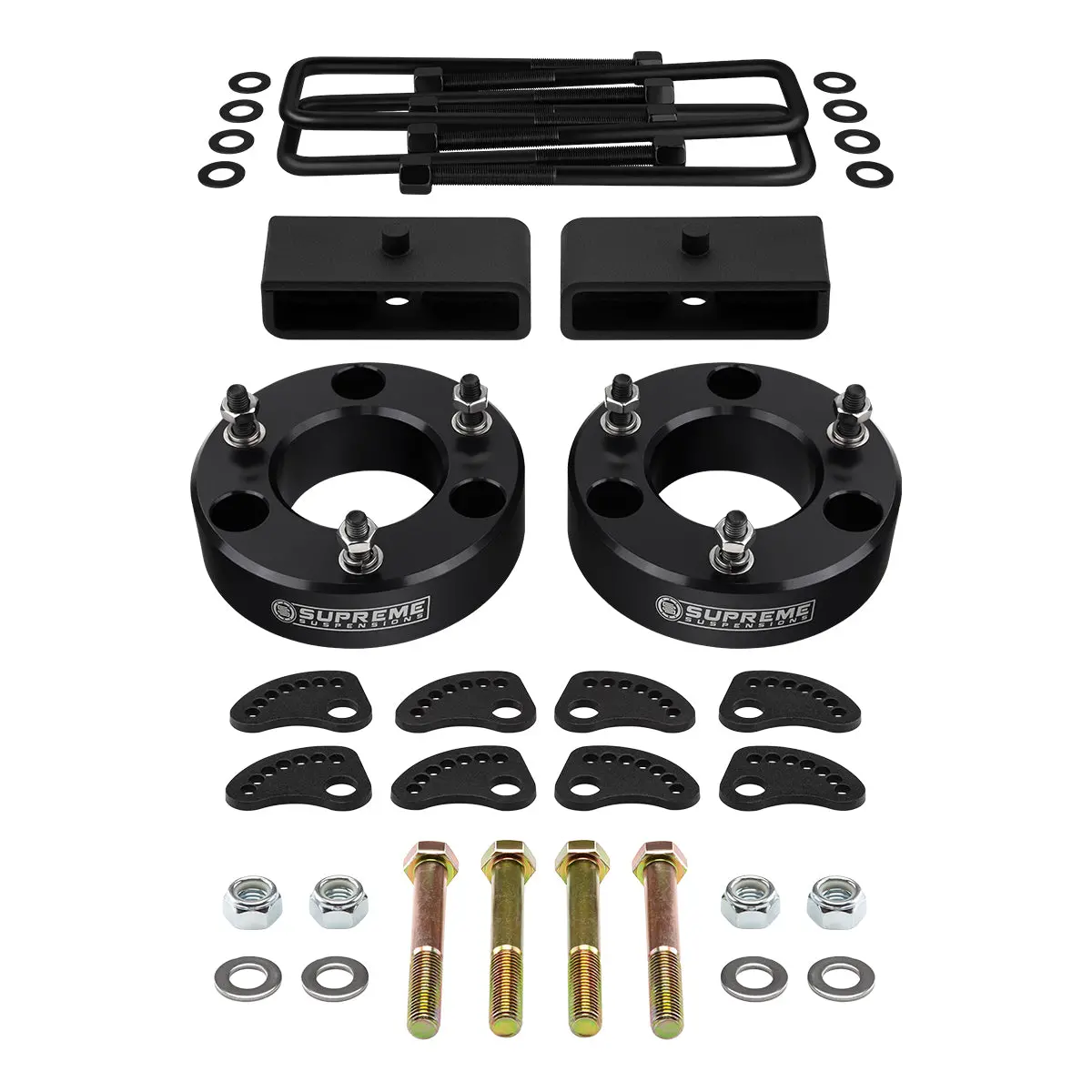 2007-2019 Chevrolet Silverado 1500 Full Lift Kit With Upper Arm Camber/Caster Alignment Kit 1