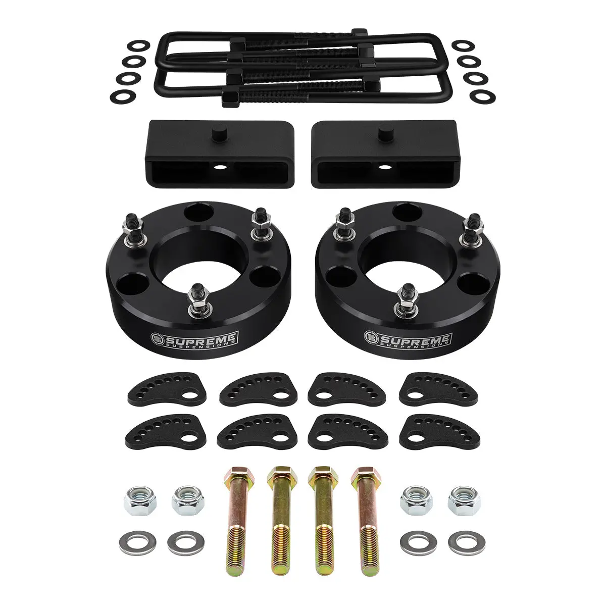 2007-2019 Gmc Sierra 1500 Full Lift Kit With Upper Arm Camber/Caster Alignment Kit 1