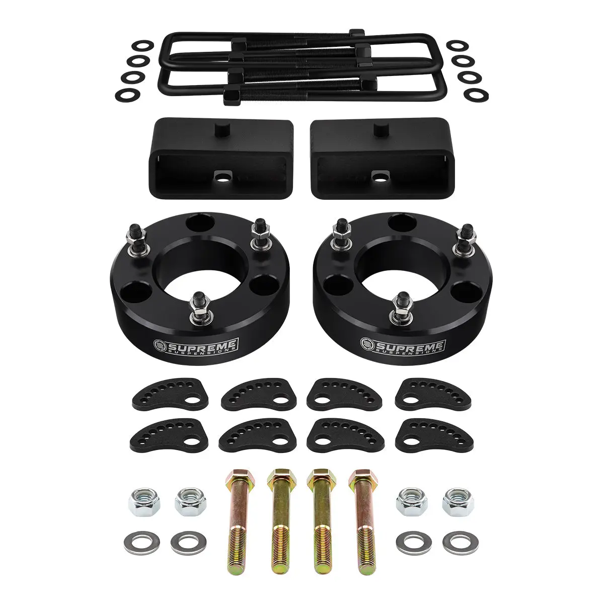 2007-2019 Gmc Sierra 1500 Full Lift Kit With Upper Arm Camber/Caster Alignment Kit 2