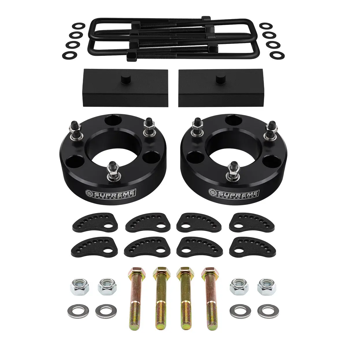 2007-2019 Gmc Sierra 1500 Full Lift Kit With Upper Arm Camber/Caster Alignment Kit 3