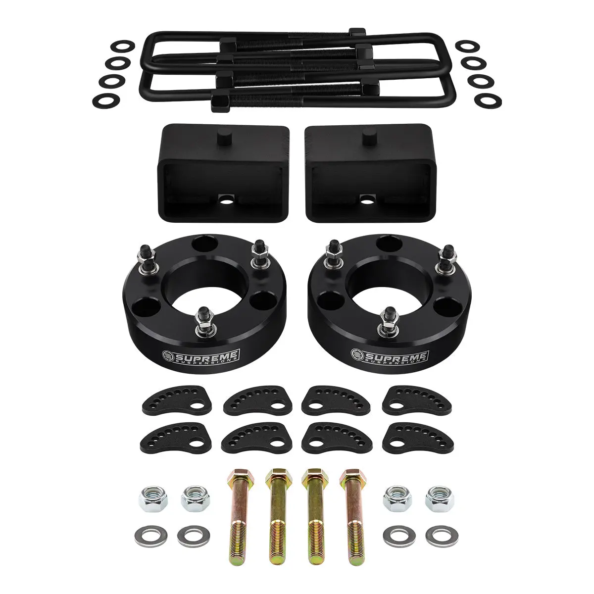 2007-2019 Gmc Sierra 1500 Full Lift Kit With Upper Arm Camber/Caster Alignment Kit 4