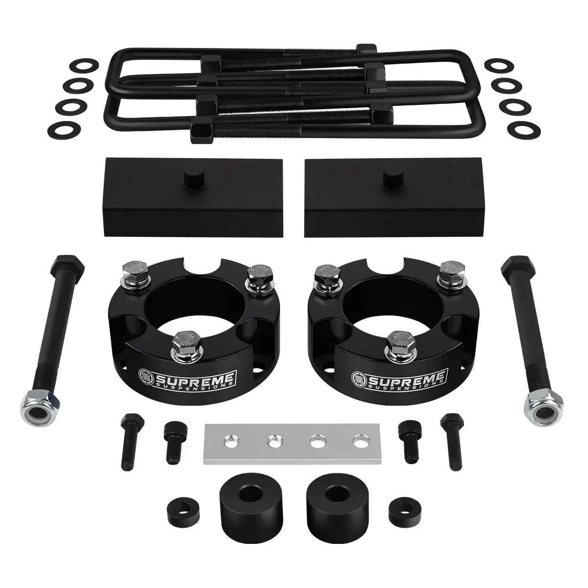 1995-2004 Toyota Tacoma Full Suspension Lift Kit With Differential Drop Spacers 4Wd | Supreme's New Hd Steel Lift Blocks! 1