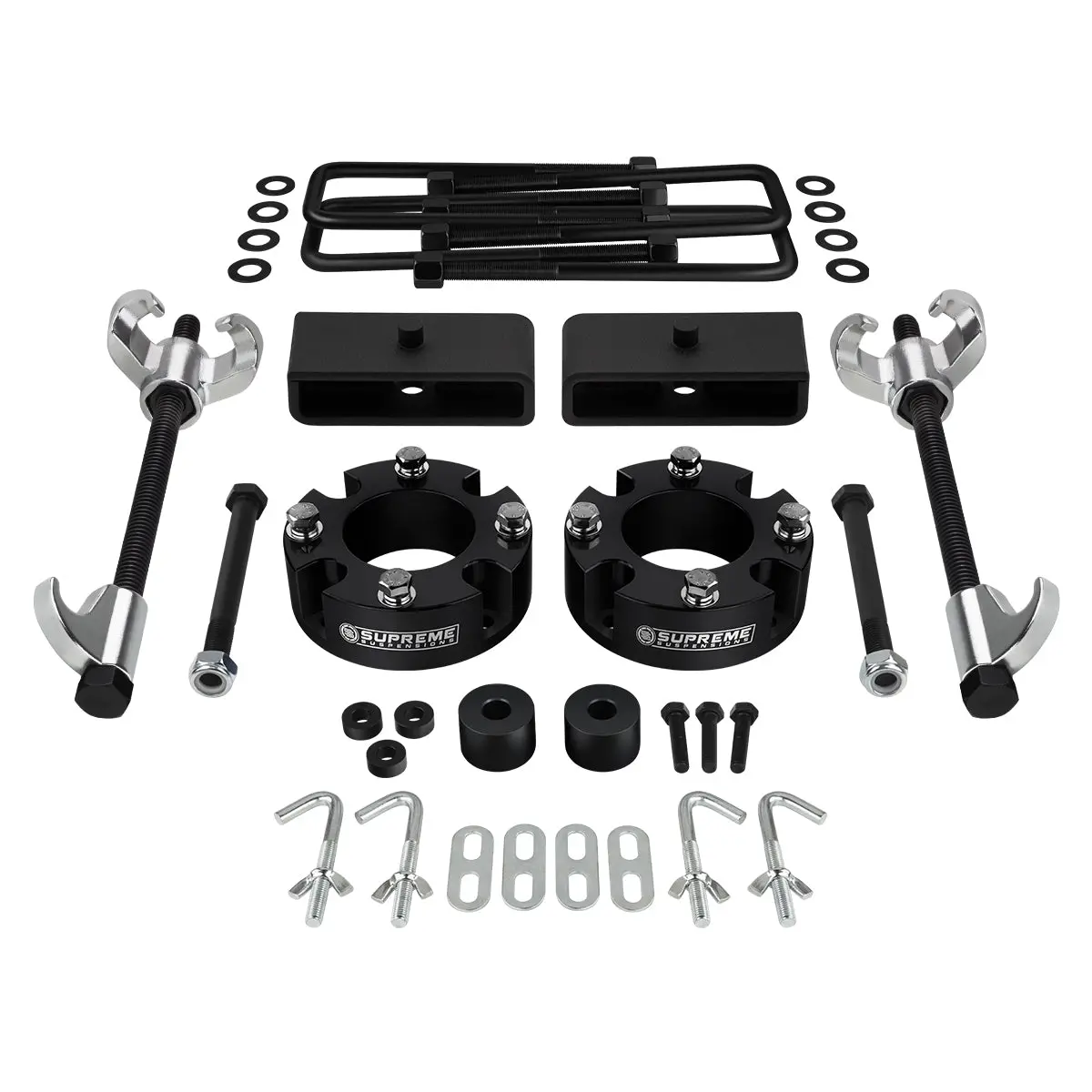 2015-2021 Toyota Tundra Trd Pro Full Suspension Lift Kit 4Wd Hd Blocks / Compressor Tool + Diff Drop 2