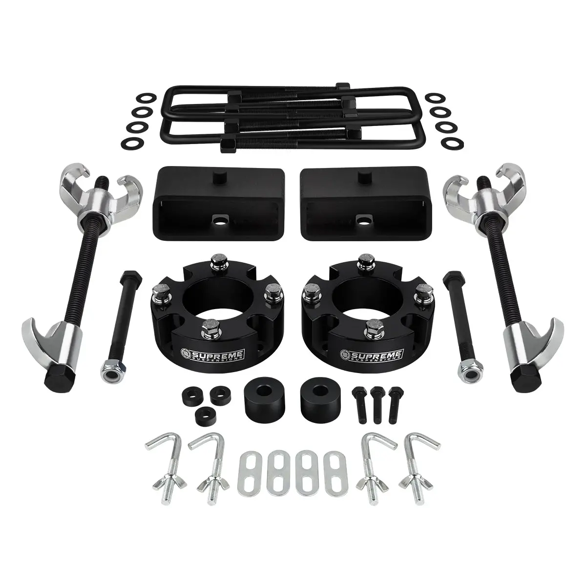 2015-2021 Toyota Tundra Trd Pro Full Suspension Lift Kit 4Wd Hd Blocks / Compressor Tool + Diff Drop 3