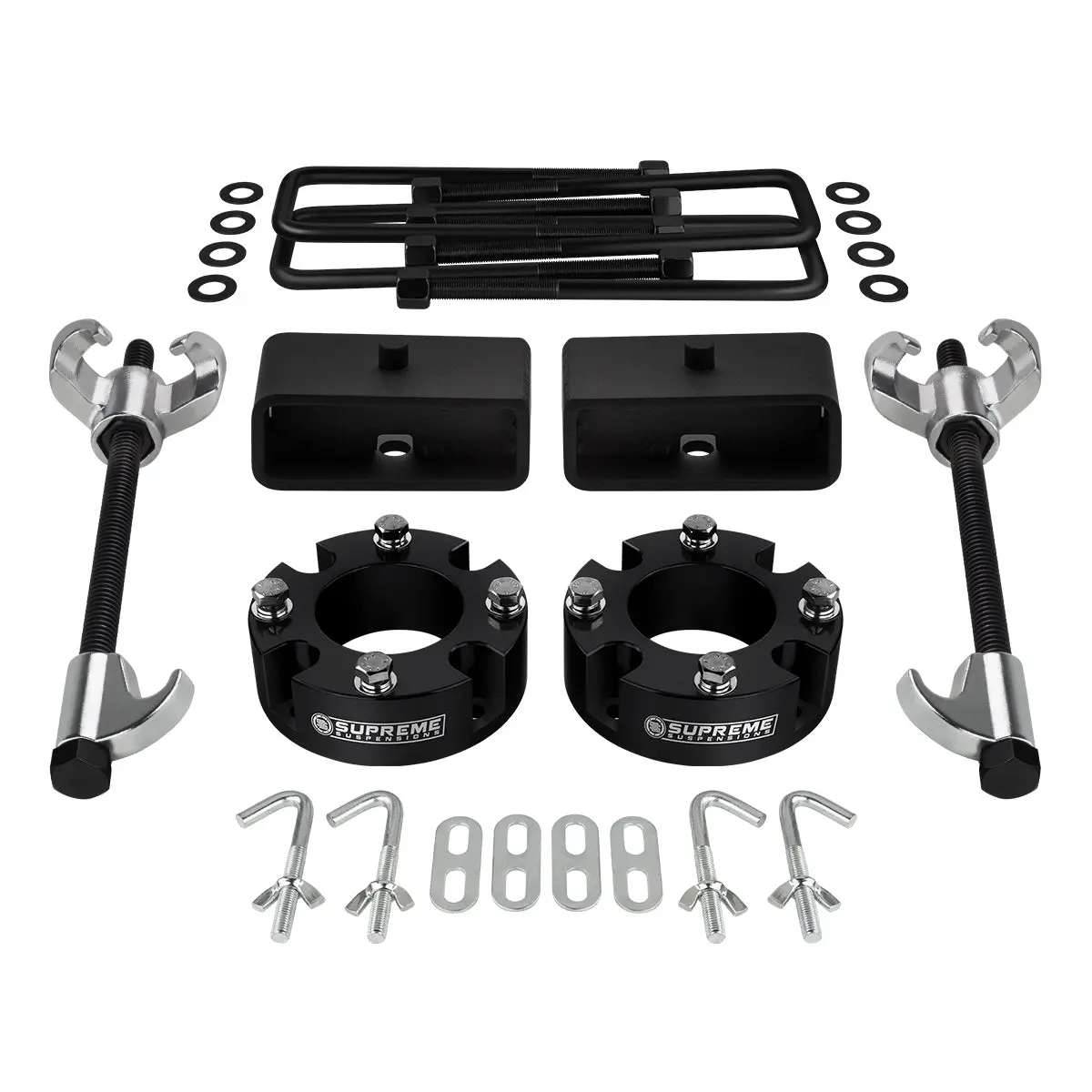 2007-2021 Toyota Tundra Full Suspension Lift Kit 2Wd 4Wd | Hd Steel Lift Blocks Compressor Tool 3