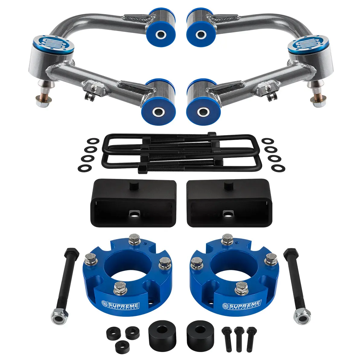 Complete Lift Kit 2007-2021 Toyota Tundra With Uni-Ball Uca + Diff Drop 3