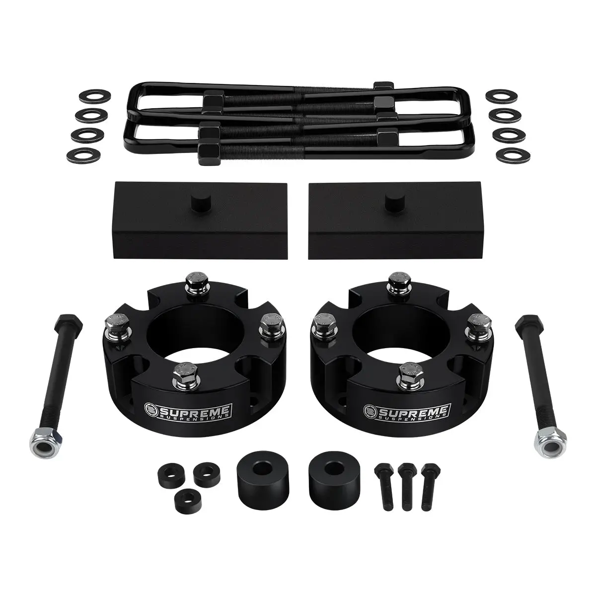 2015-2021 Toyota Tundra Trd Pro Full Suspension Lift Kit 4Wd I Includes Supreme Suspensions New Premium Forged Flat-Top U-Bolts 1