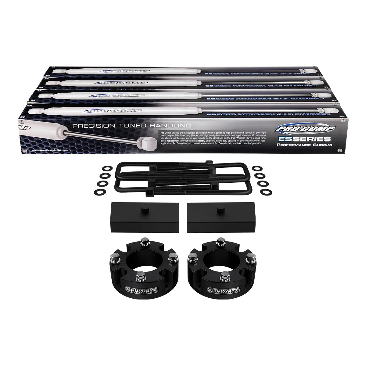2007-2021 Toyota Tundra Full Suspension Lift Kit With Pro Comp Es9000 Series Shocks 2Wd 4Wd 1
