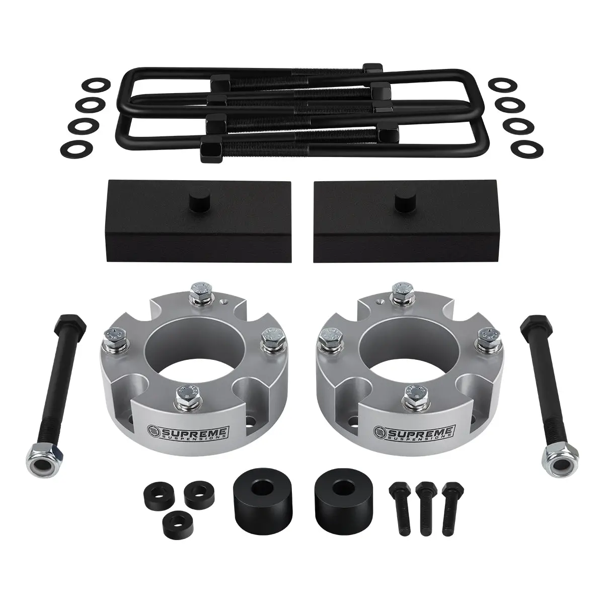 2015-2021 Toyota Tundra Suspension Spacers + Blocks Lift Kit & Differential Drop 4Wd 4X4 1