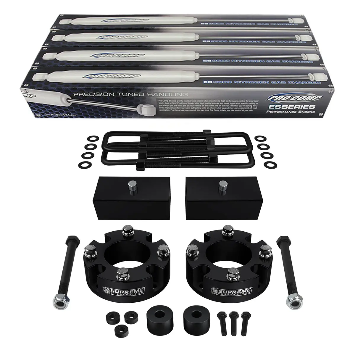 2007-2015 Toyota Tundra Full Suspension Lift Kit & Extended Pro Comp Shocks 4Wd 4X4 1