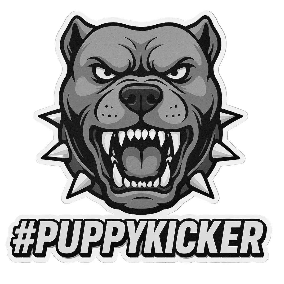 #Puppykicker Sticker – Michael Silva 1