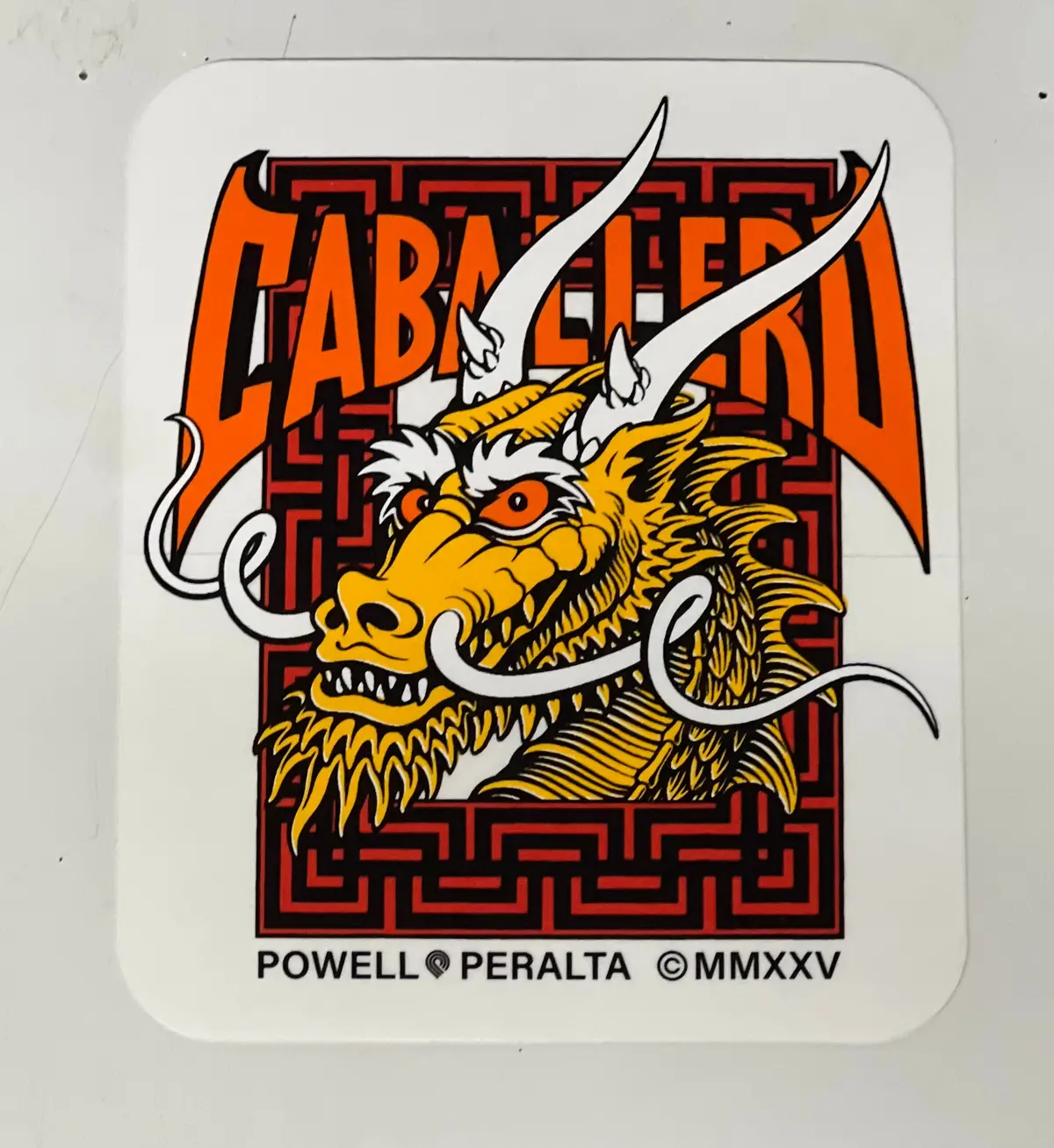 New Powell Peralta Steve Caballero Dragon Skateboard Sticker 1