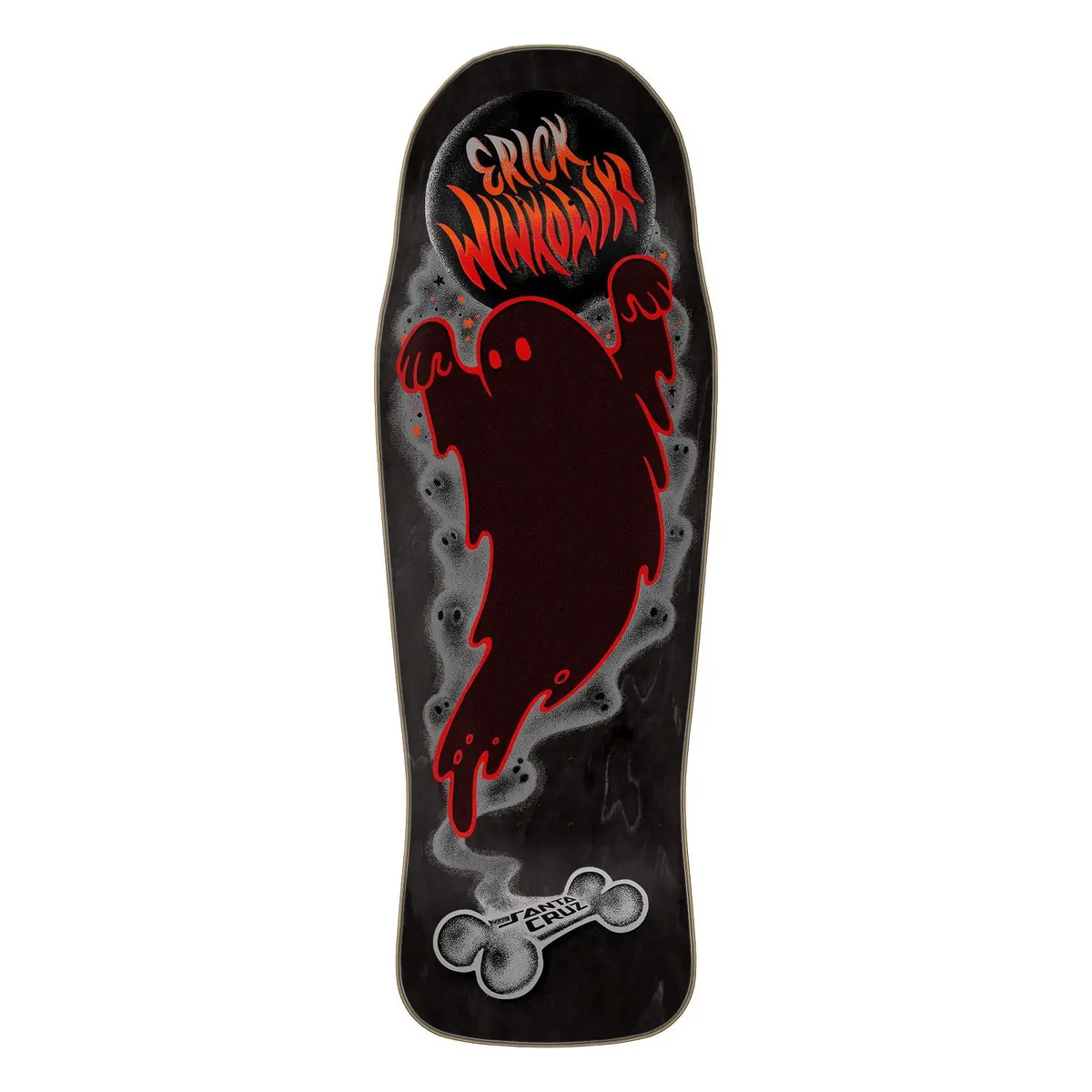 Winkowski Ghost Pro Santa Cruz Shaped Skateboard Deck 1