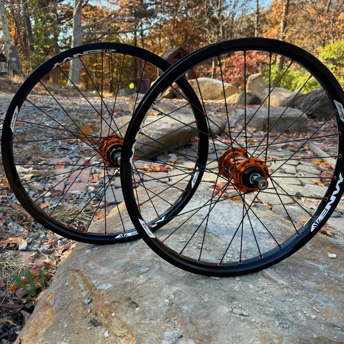 Onyx Pro Hubs With Sun Ringle Pro Sized 20" Bmx Race Rims 1
