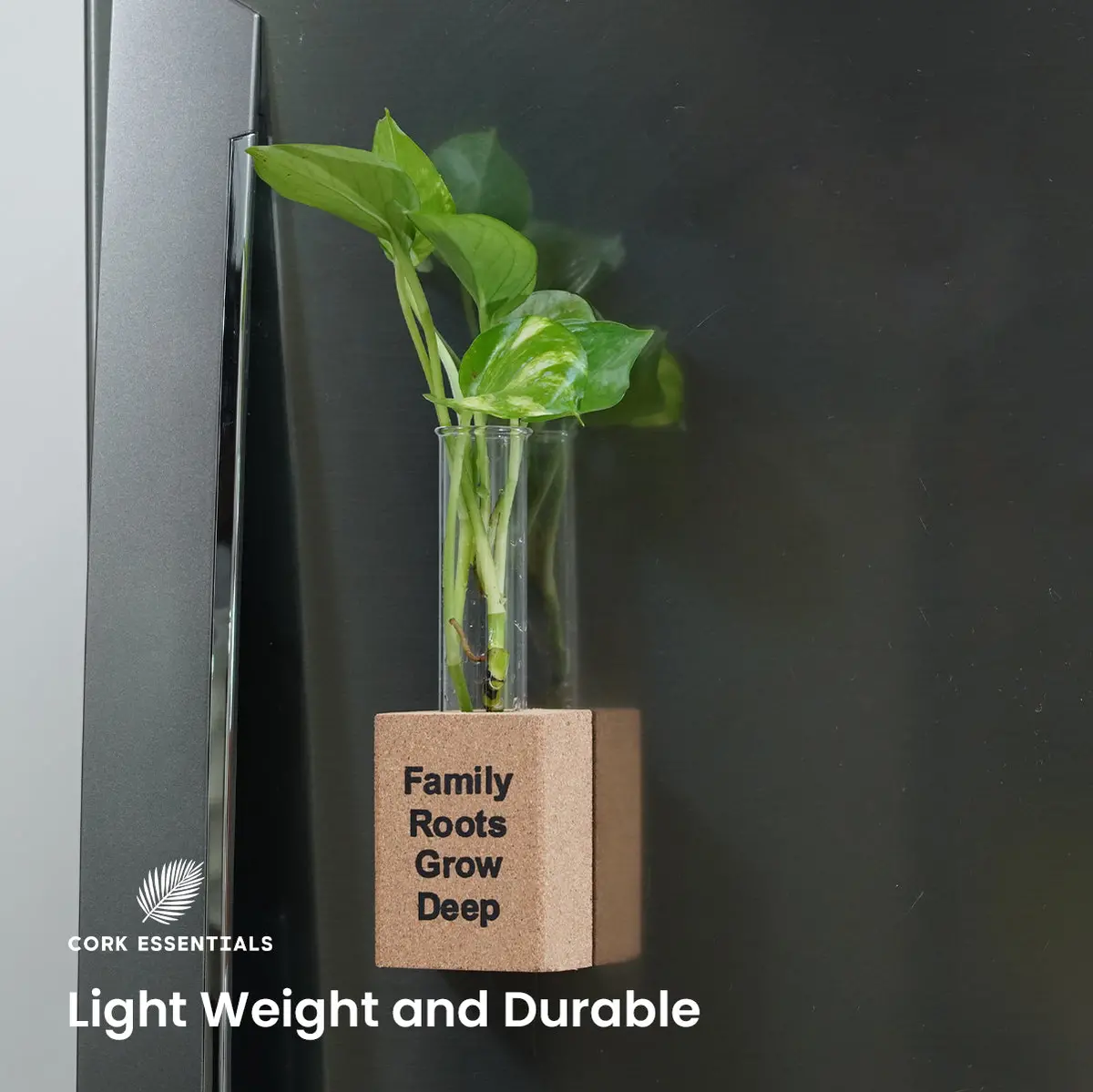Fridge Magnet Planter Family Roots Grow Deep With Test Tube 2