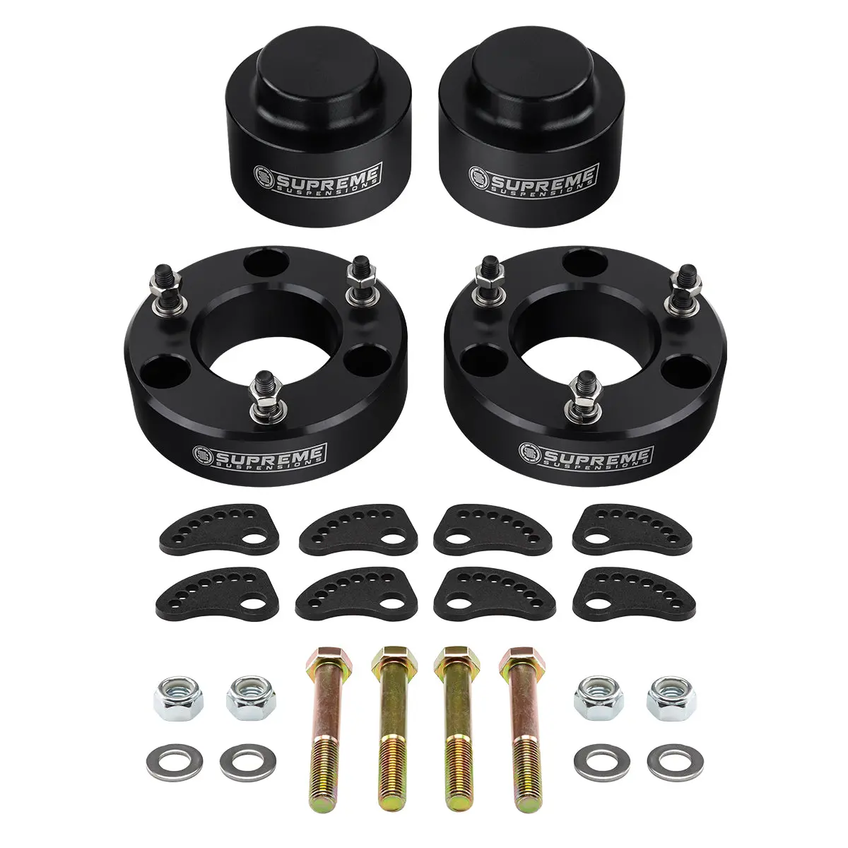 2007-2013 Chevrolet Avalanche 1500 6-Lug Full Lift Kit With Upper Arm Camber/Caster Alignment Kit 1