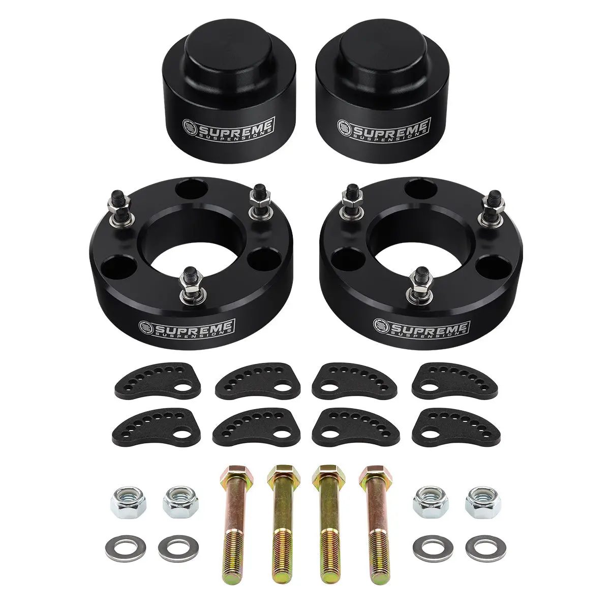 2007-2020 Gmc Yukon 1500 6-Lug Full Lift Kit With Upper Arm Camber/Caster Alignment Kit 1