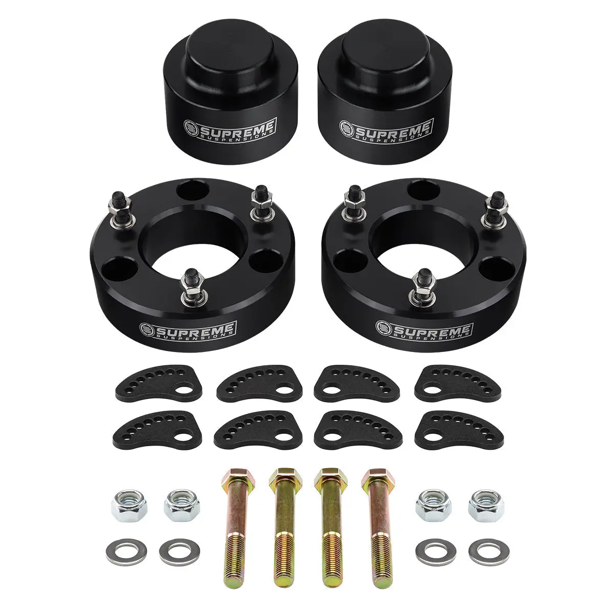 2007-2014 Cadillac Escalade 6-Lug Full Lift Kit With Upper Arm Camber/Caster Alignment Kit 1