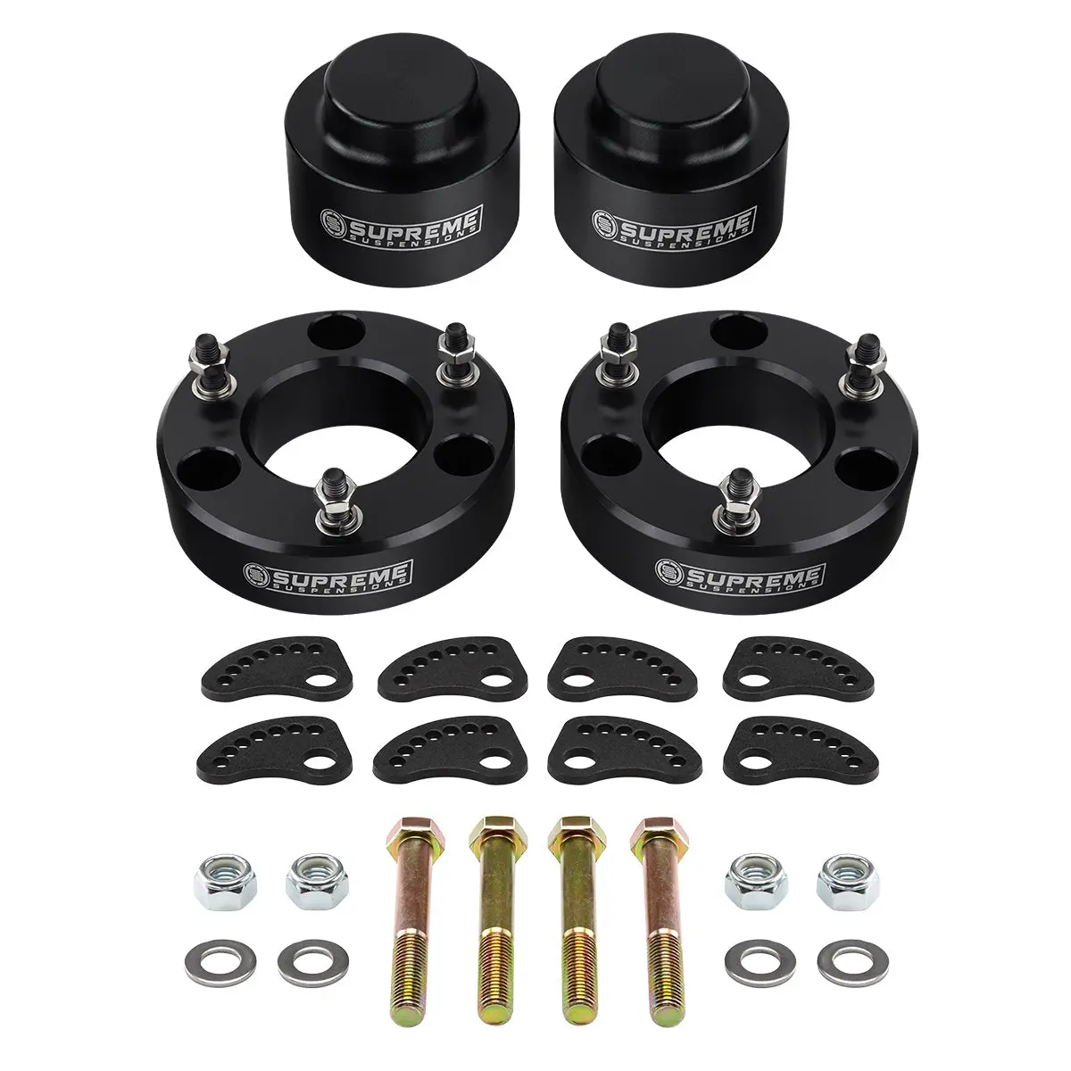 2007-2020 Chevrolet Suburban 1500 6-Lug Full Lift Kit With Upper Arm Camber/Caster Alignment Kit 1