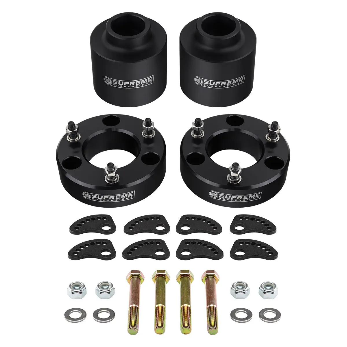 2007-2013 Chevrolet Avalanche 1500 2Wd 4Wd Full Lift Kit Includes Upper Arm Camber/Caster Alignment Kit 1
