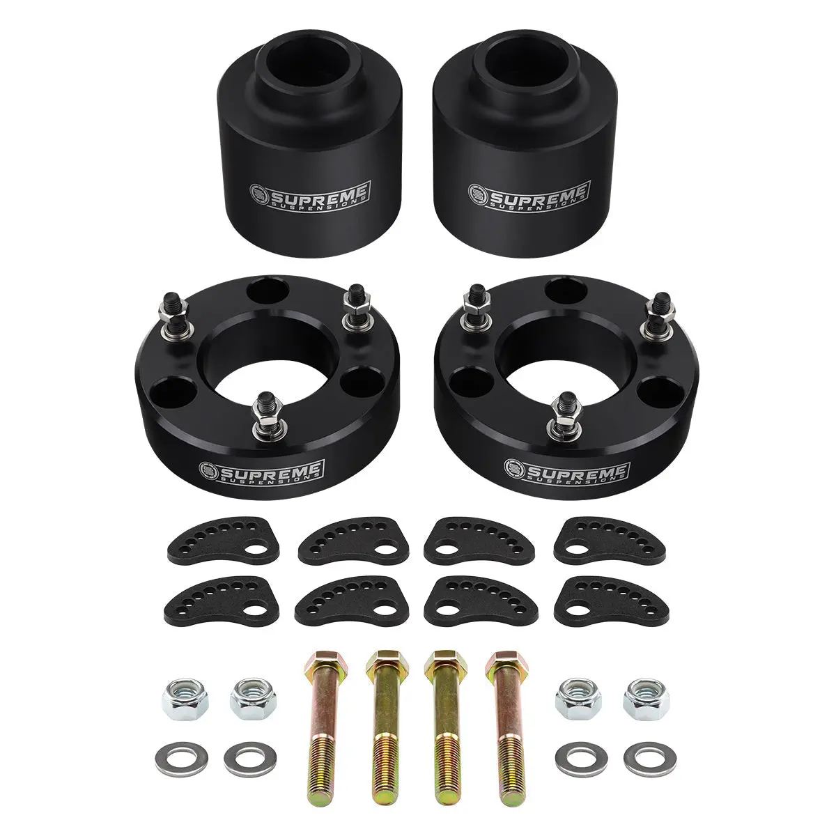 2007-2014 Cadillac Escalade 2Wd 4Wd Full Lift Kit Includes Upper Arm Camber/Caster Alignment Kit 1