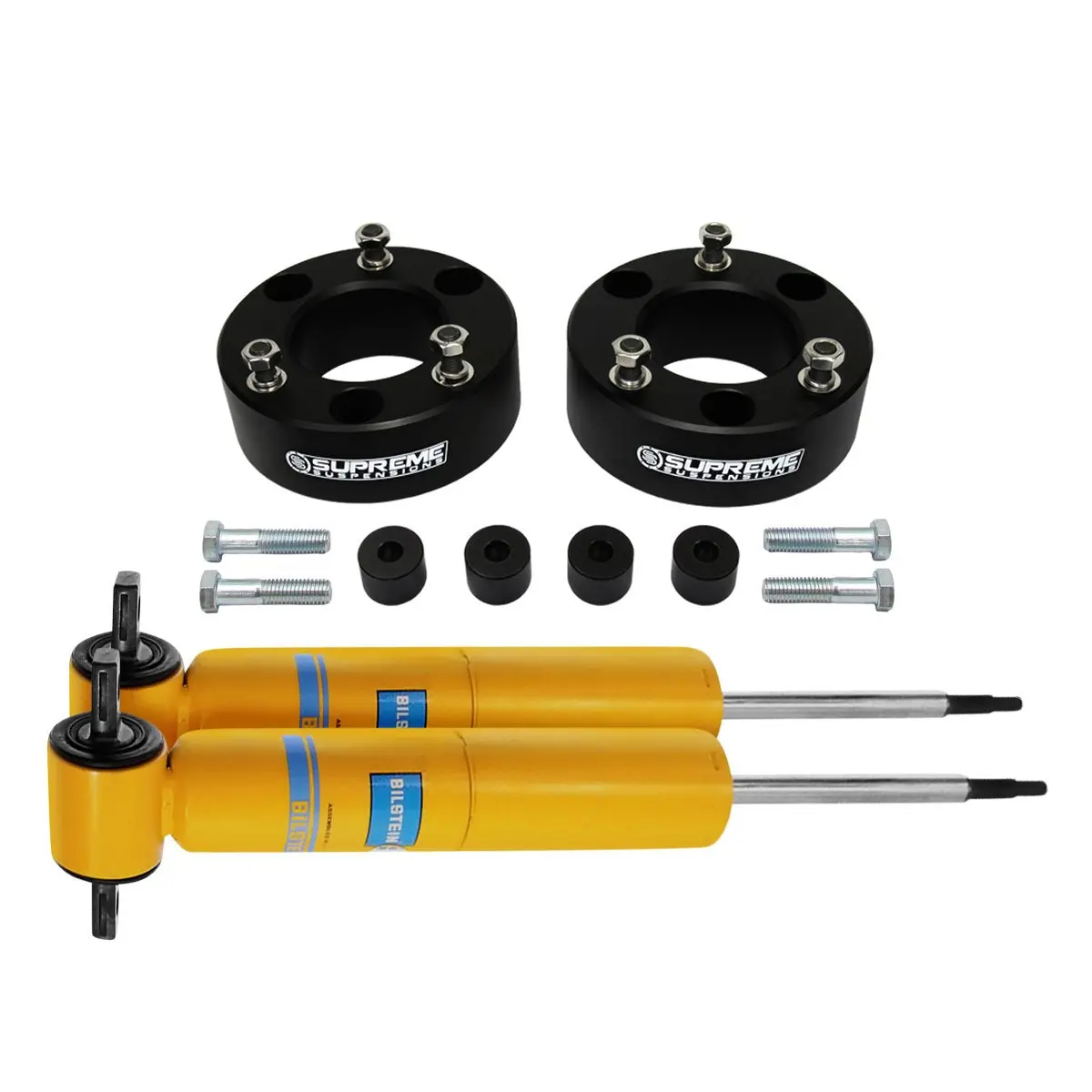 2007-2013 Chevrolet Avalanche Front Suspension Lift Kit With Bilstein Shock Absorbers 2Wd 4Wd 1