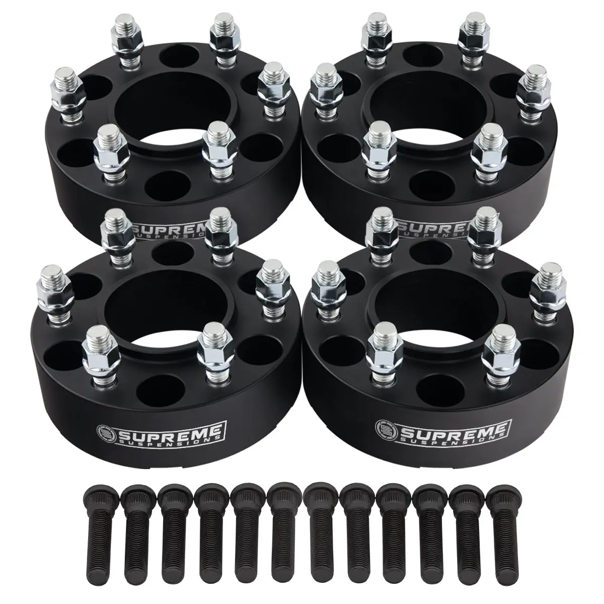 1995-2021 Toyota Tacoma 4Wd 6X139.7 Hub Centric Wheel Spacers 106Mm Center Bore & 3/4" Longer Rear Wheel Studs 3