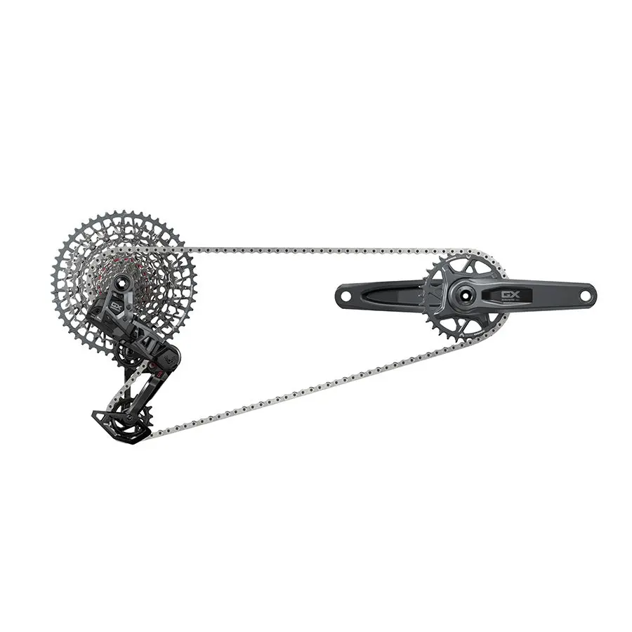 Sram, Gx T-Type, Build Kit, 165Mm, Kit 1