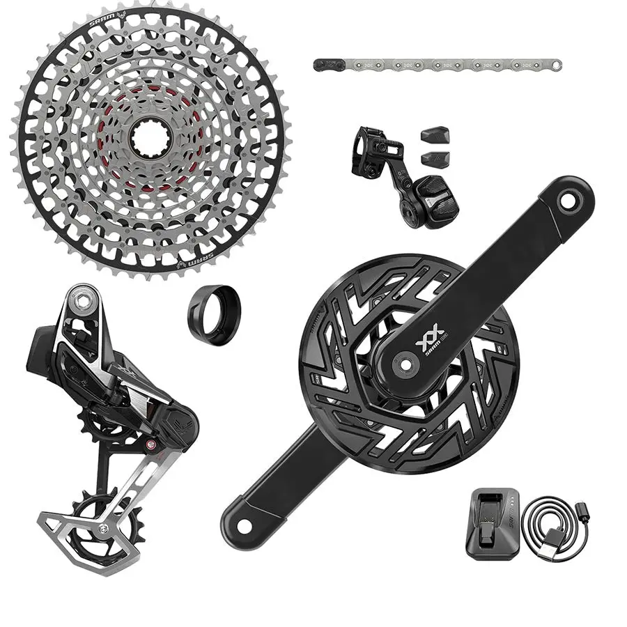 Sram, Xx T-Type Pedal Assist, Build Kit, Brose, 165Mm, Kit 1