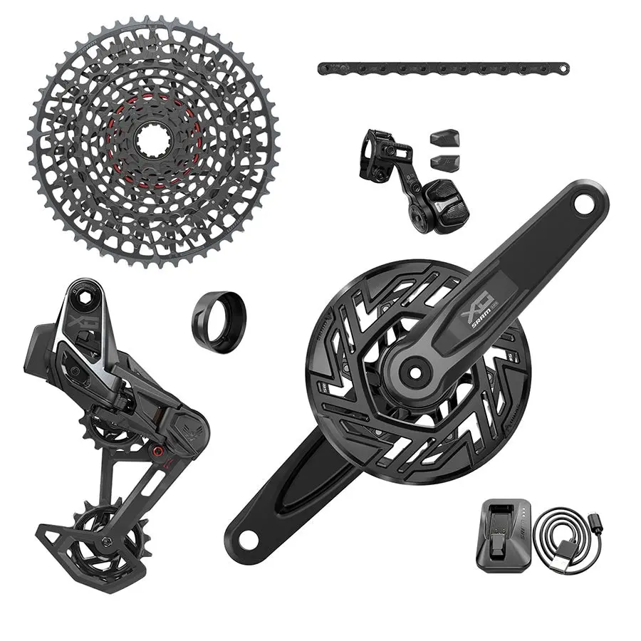 Sram, X0 T-Type Pedal Assist, Build Kit, Brose, 160Mm, Kit 1