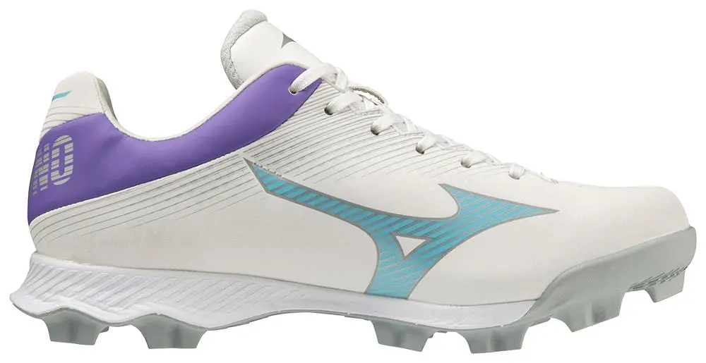 Mizuno Wave Finch Lightrevo Youth Cleat - White 1