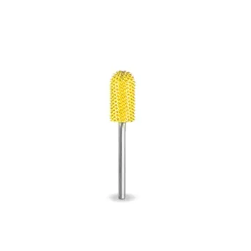 Saburrtooth 3/32" Shank Ball Nose Burr 1/4" (Fine Grit) Yellow 1