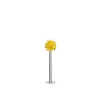 Saburrtooth 3/32" Shank Sphere 1/4" (Fine Grit) 1
