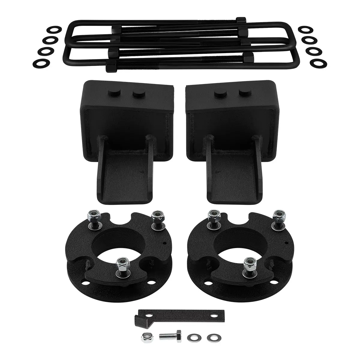 2014-2020 Ford F-150 Full Suspension Lift Kit With Oem Style Lift Blocks 4Wd 3