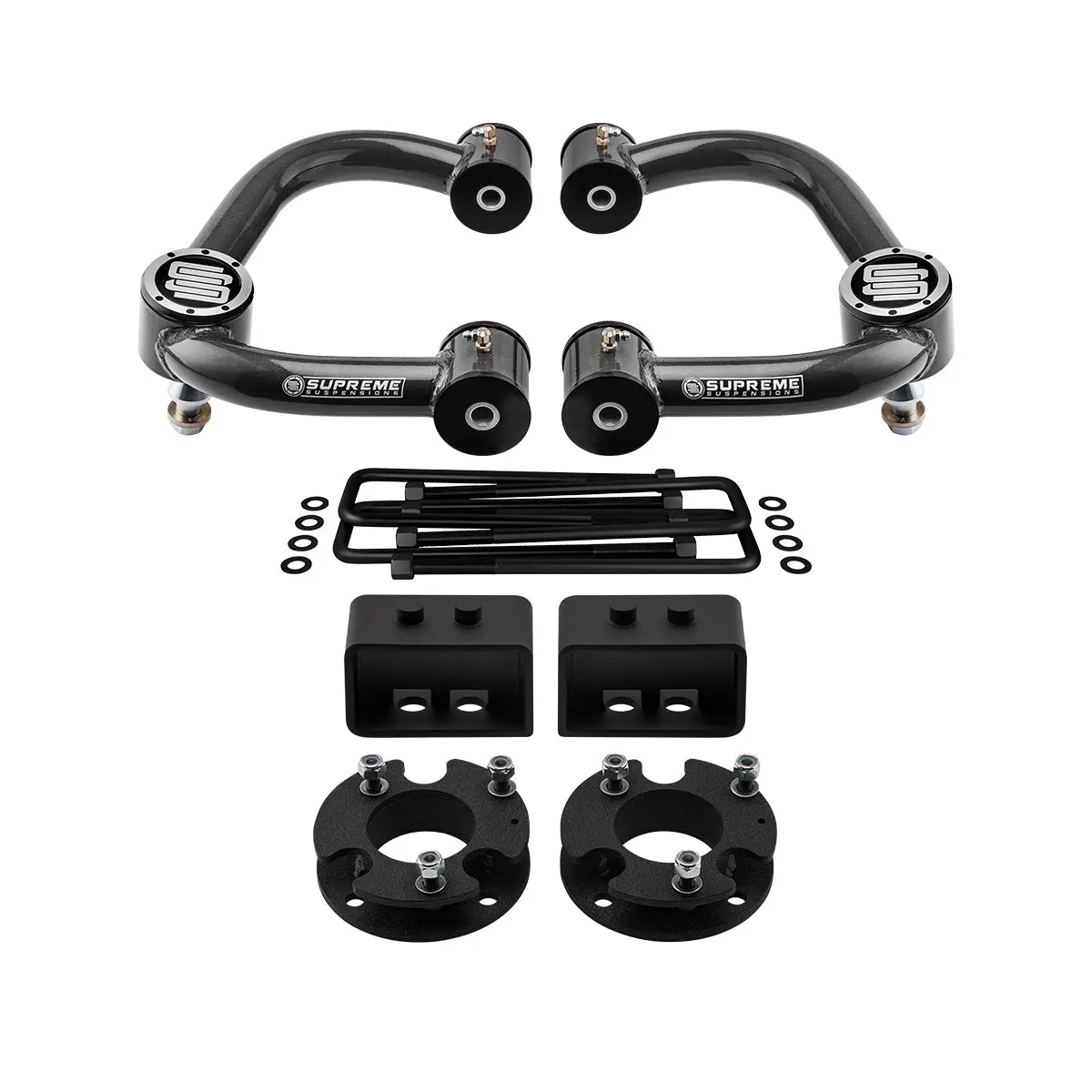 2014-2023 Ford F-150 Full Kit 2Wd With Upper Control Arms W/ Uni Ball, Fk Bearings & Polyurethane Bushings 3