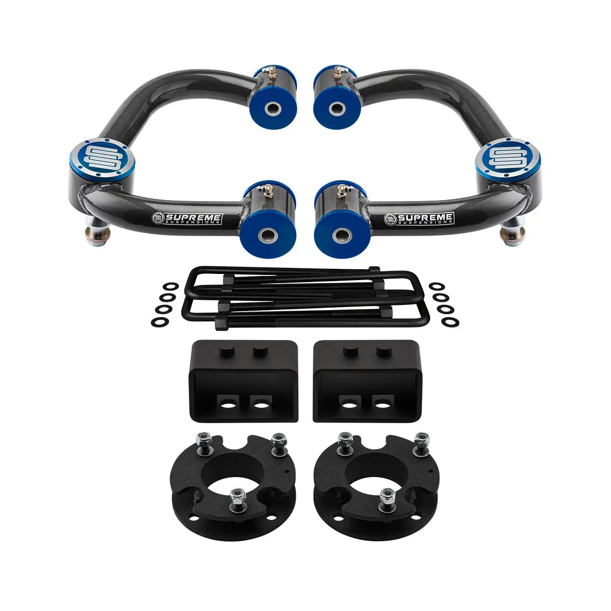 2014-2023 Ford F-150 Full Kit 2Wd With Upper Control Arms W/ Uni Ball, Fk Bearings & Polyurethane Bushings 4