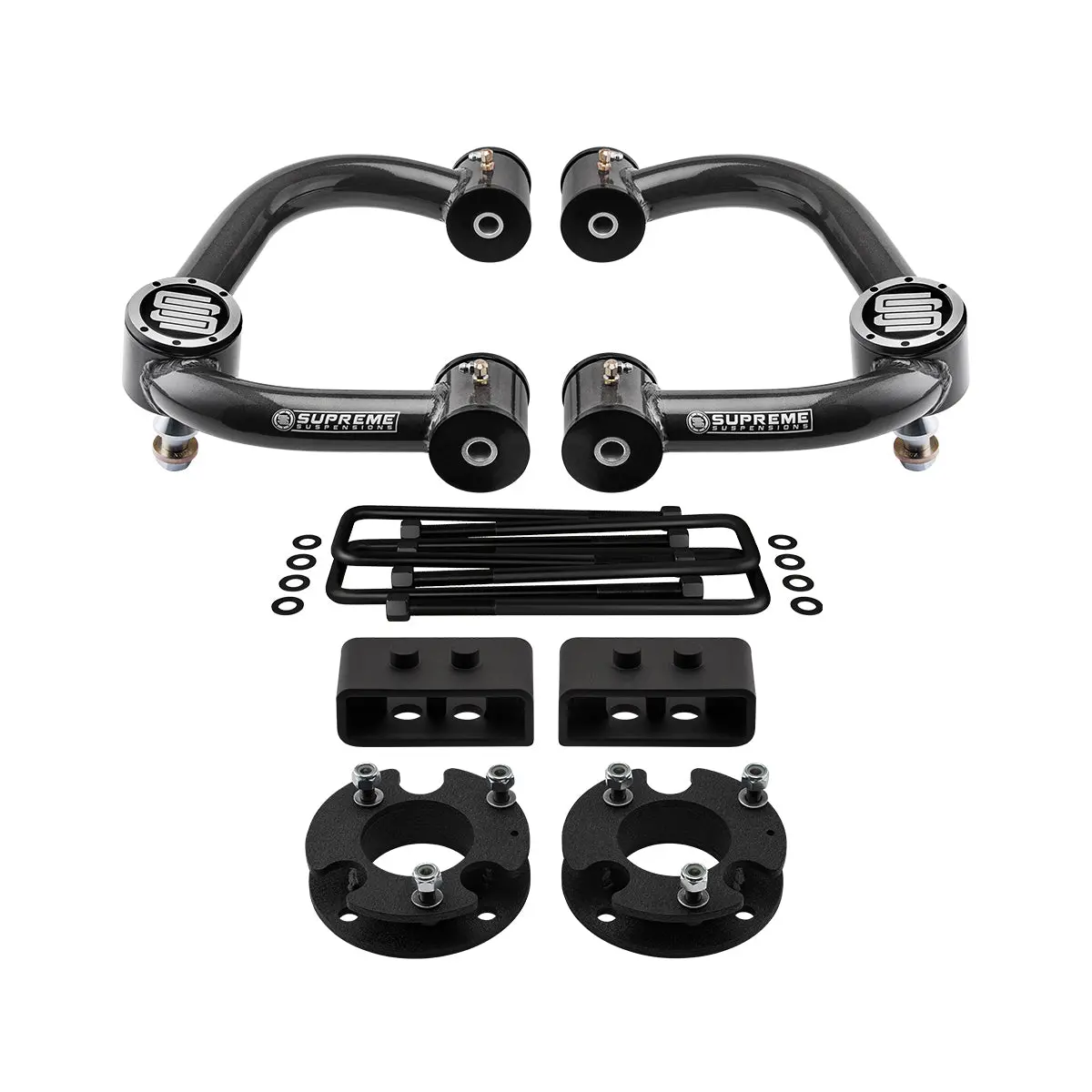 2014-2023 Ford F-150 Full Kit 2Wd With Upper Control Arms W/ Uni Ball, Fk Bearings & Polyurethane Bushings 3