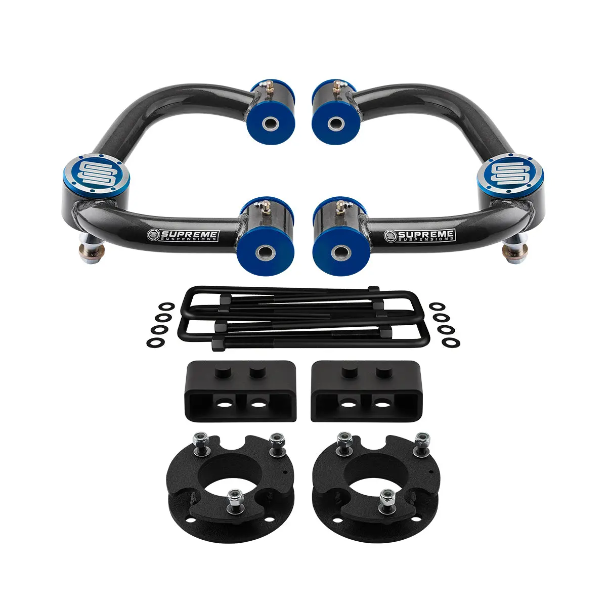 2014-2023 Ford F-150 Full Kit 2Wd With Upper Control Arms W/ Uni Ball, Fk Bearings & Polyurethane Bushings 4