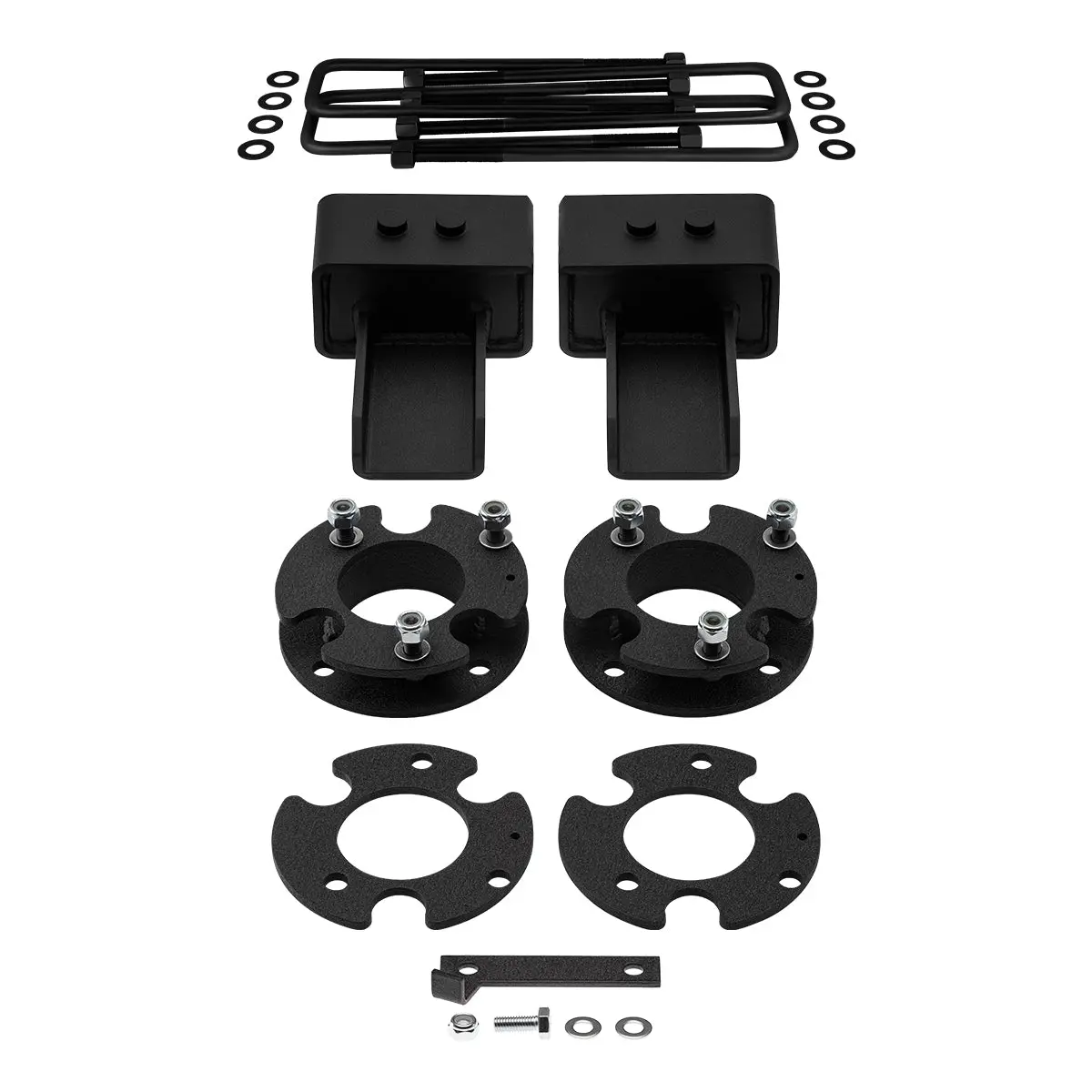 2014-2020 Ford F-150 Full Suspension Lift Kit With Oem Style Lift Blocks 4Wd 4