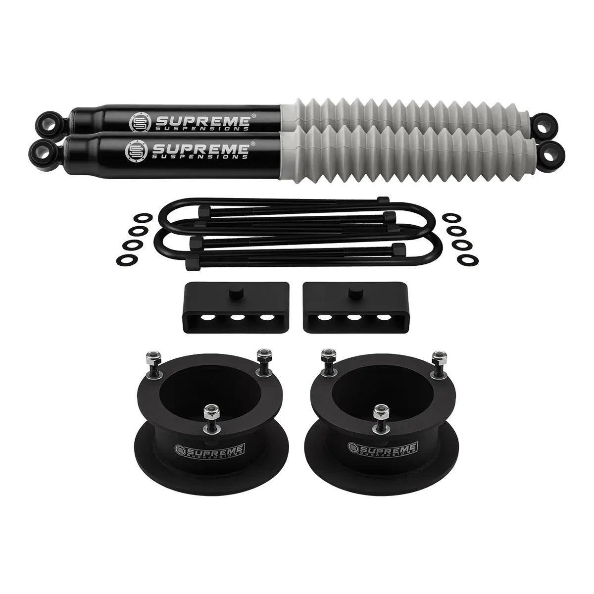 2003-2012 Dodge Ram 2500 Full Suspension Lift Kit With Rear Max Performance Shocks 4Wd / 3.5" Rear Axle 1
