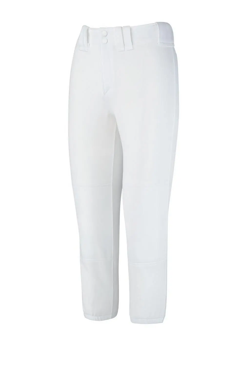 Mizuno Belted Softball Pant White- Softball Pant 1